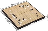Yellow Mountain Imports Large Magnetic 19x19 Go Board with 361 Stones view 3