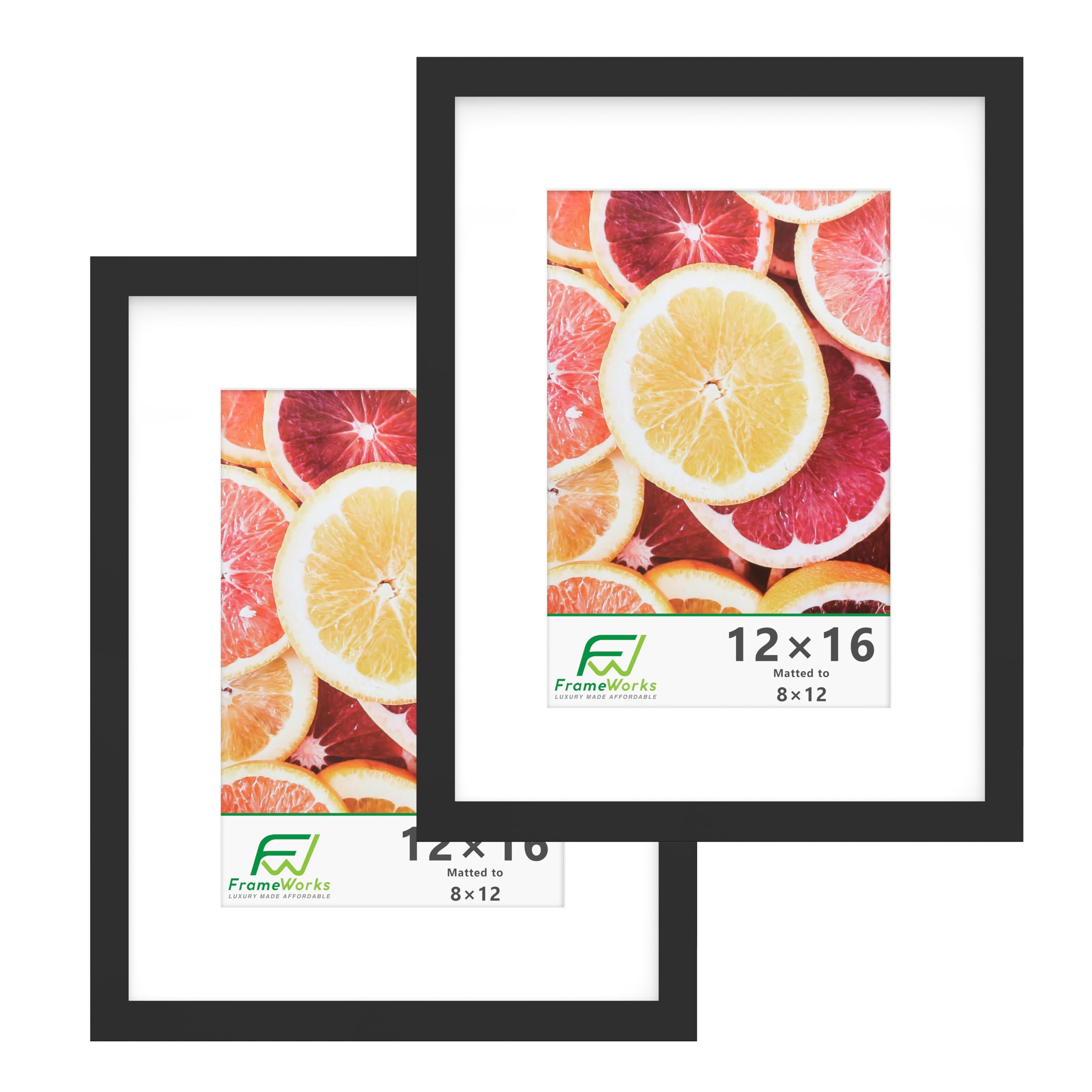 FrameWorks 2-Pack, 12x16 Matted to 8x12 Picture
