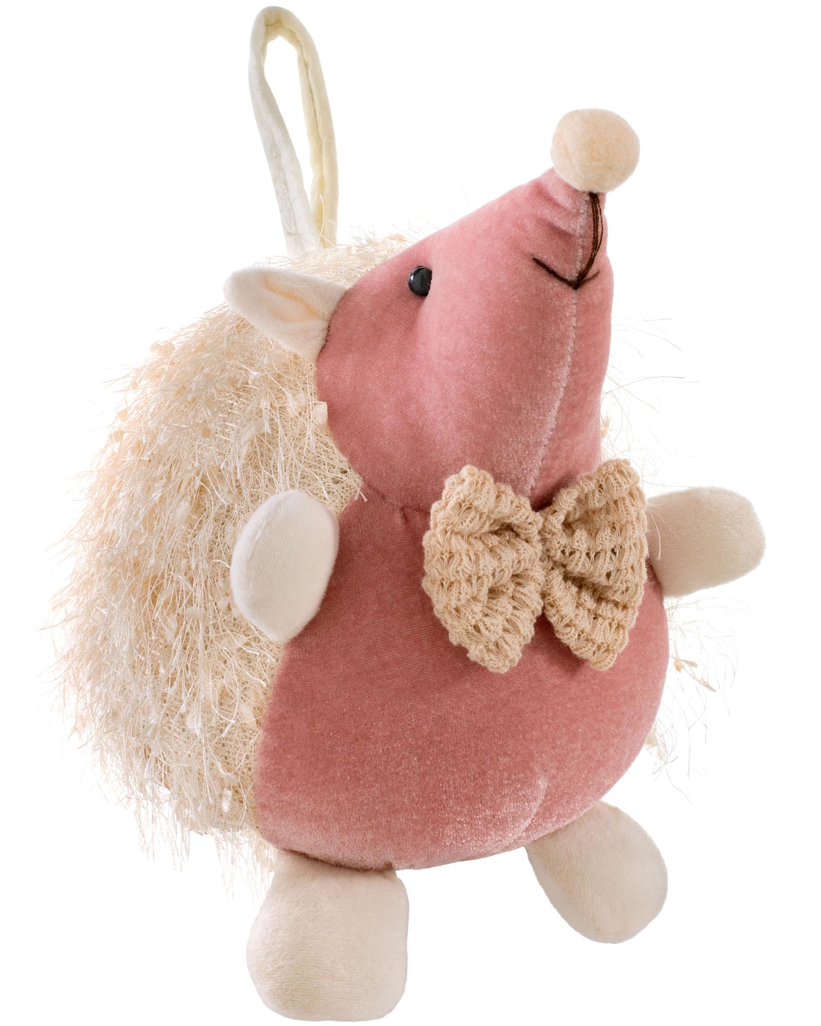WeRChristmas Christmas Hedgehog Figurine, Multi-Colour, 22cm