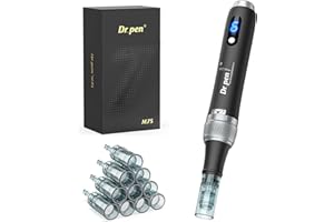 Dr. Pen Microneedling Pen – M7S Wireless & Wired Operation | Adjustable 0–2.5mm Needle Depth | 6 Speed Levels (Up to 16,000 R