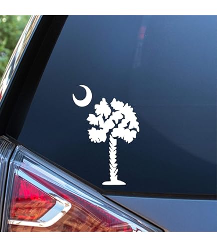 thumbnail image 2 of South Carolina Stickers Police Blue Line SC State Flag Car Window 2 of 12