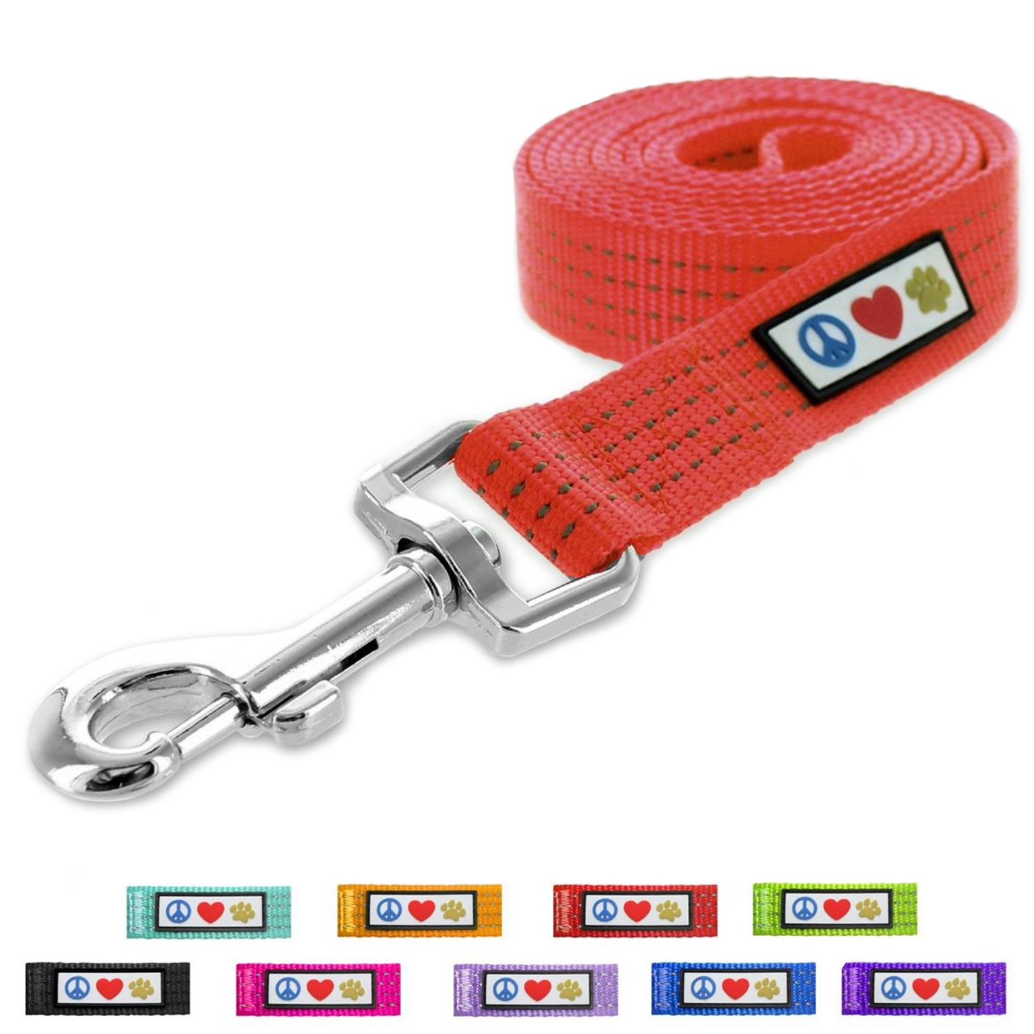 PAWTITAS Reflective Leash Puppy Leash Reflective Dog Leash Dog Training