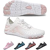 SIOSNETA Hike Barefoot Shoes for Women Men, Breathable Non-Slip Athletic Footwear, Wide Toe Water Shoes for Hiking, Non-Slip Neuropathy Shoes for Women Men, Grounded Comfort wear