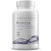 Theralogix Berberine Enhanced Absorption - 90-Day Supply - Made with Berberine Phytosome to Help Support Healthy Metabolism & Hormone Balance* - NSF Certified - 90 Capsules
