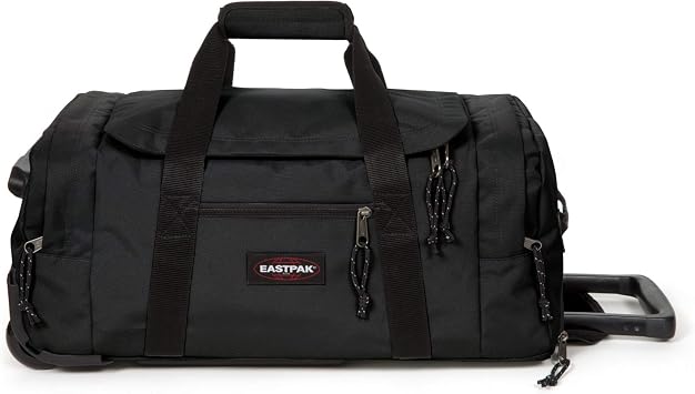 Amazon.com: Eastpak Leatherface S + Bolsa de viaje, 21.7 in, 41 litros,  color negro