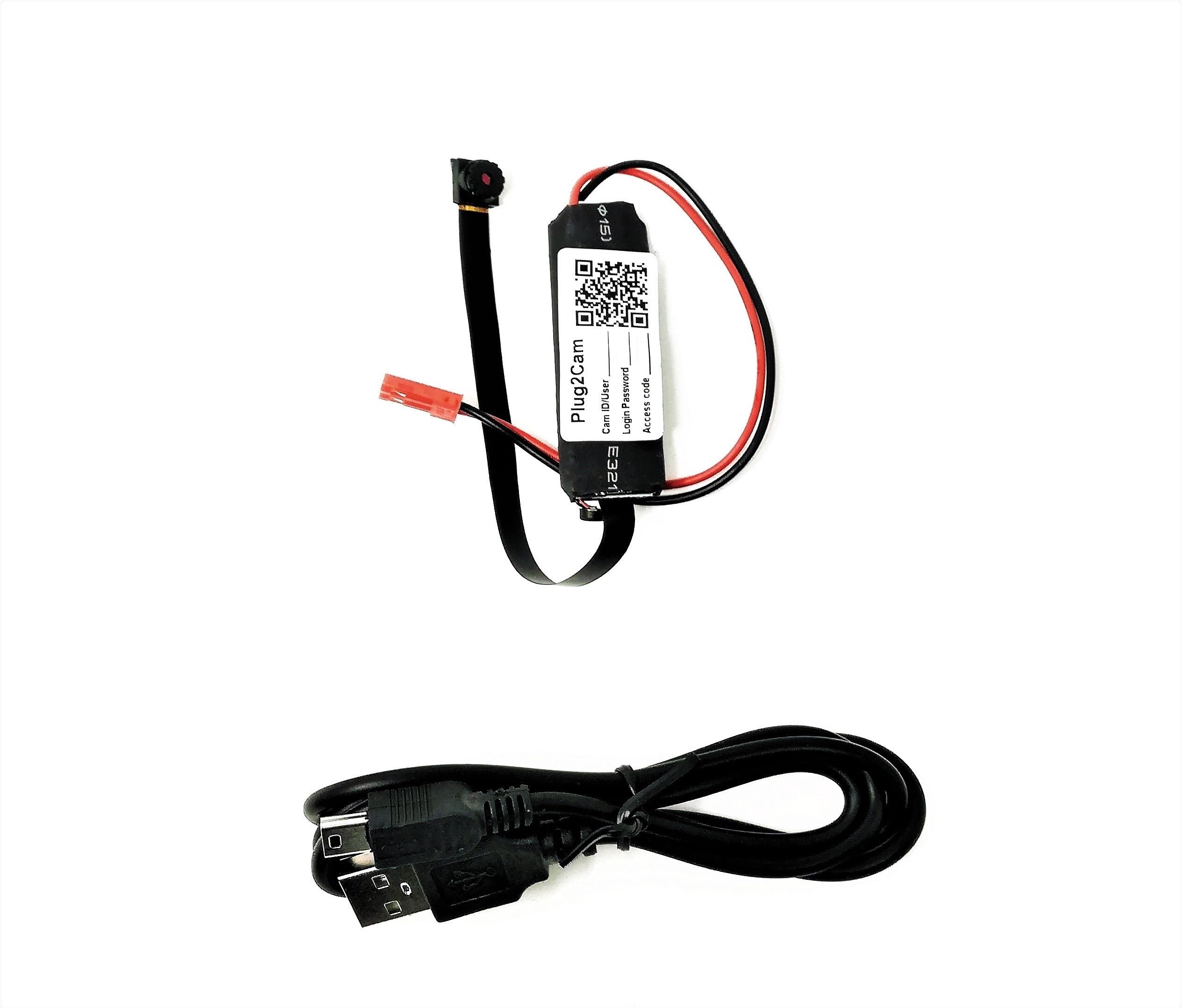 tempo di saldi Hidden Spy Micro Camera HD Wi-Fi Recording and Transmitting Audio & Video