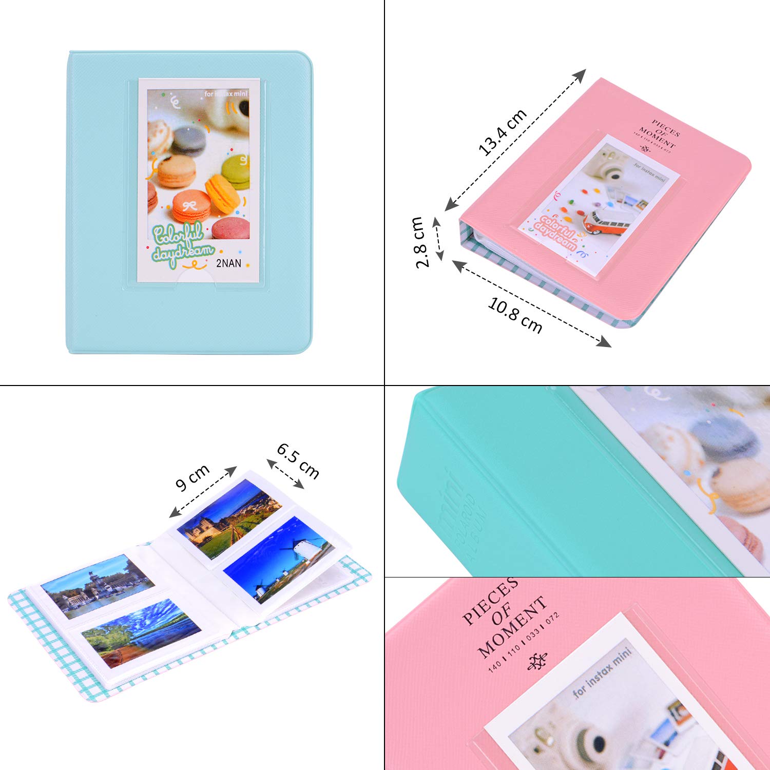 álbum/Lente Selfie/filtros/Pegatina de Camara 12 en 1 Hojas con Estuche