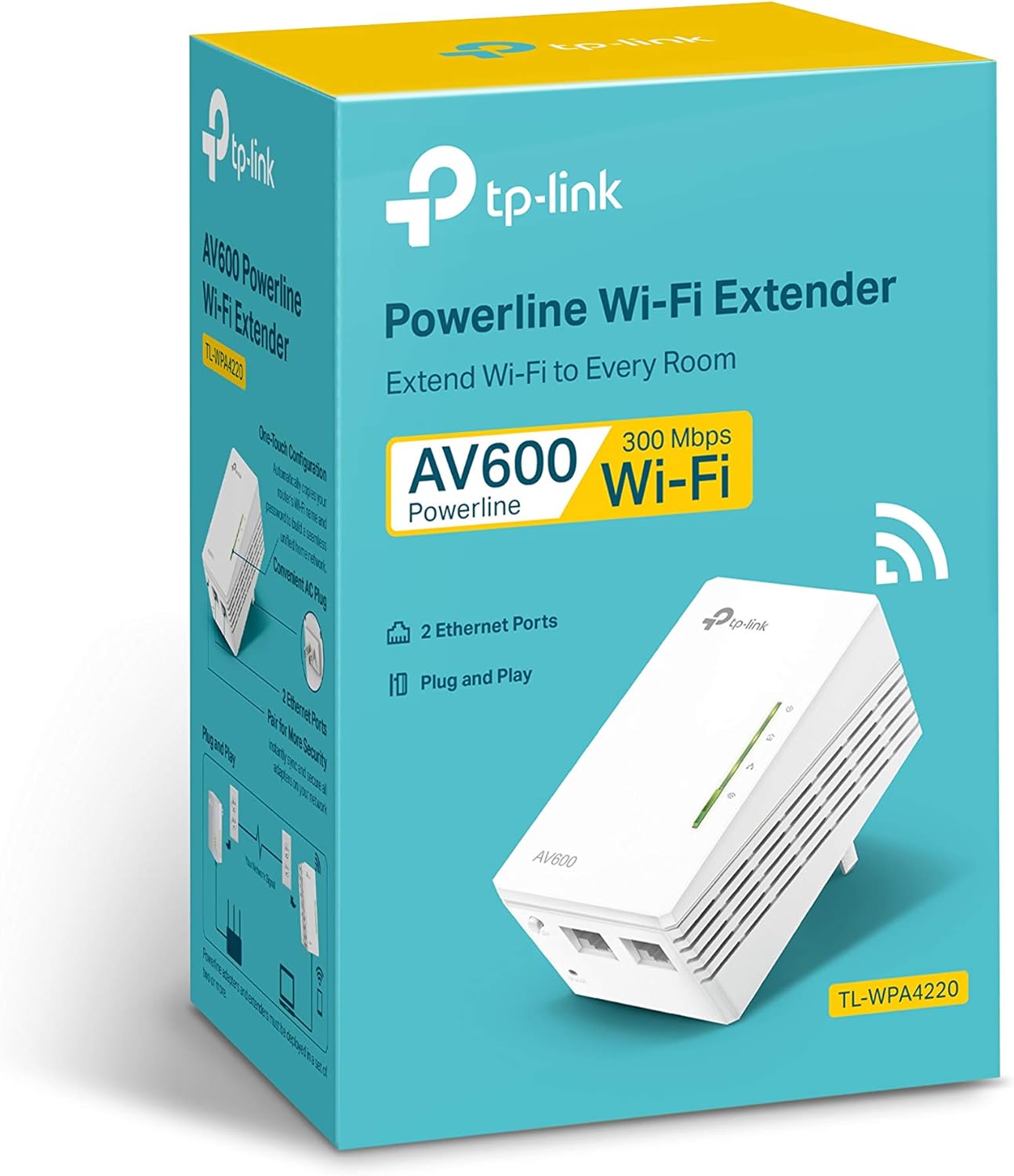 Nano Powerline Adapter Expand Home Network with Stable Connections TL