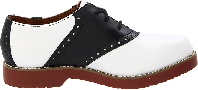 women's wide width saddle shoes