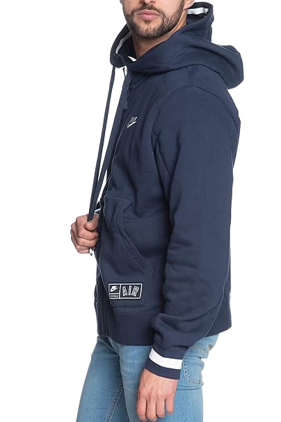 Nike Herren M NSW Air Hoodie Fz FLC Sweatshirt