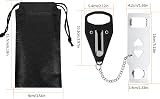 LJHOME Portable Door Lock 2 Pack Security Anti-Theft Inward Door Locks view 2