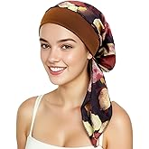 BELLESHOW Chemo Headwear Turbans for Women, Cancer Head Scarf, Headwear Coverings Caps, Head Wraps for Cancer Patients