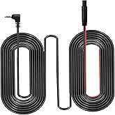 4 Pin Dash Cam Cable,23 Ft 2.5mm Male to 4 Pin Backup Camera Cord,Dash Cam Rear View Camera Ultra Long Cable with Reverse Tri