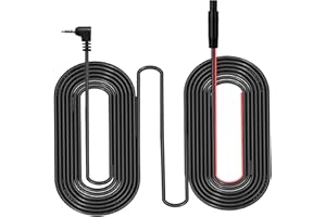 4 Pin Dash Cam Cable,23 Ft 2.5mm Male to 4 Pin Backup Camera Cord,Dash Cam Rear View Camera Ultra Long Cable with Reverse Tri