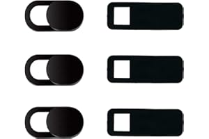 IllmTech - Webcam Covers, Ultra Thin Slider Web Camera Privacy Cover with Strong Adhesive, Protects Privacy for Most Laptops,