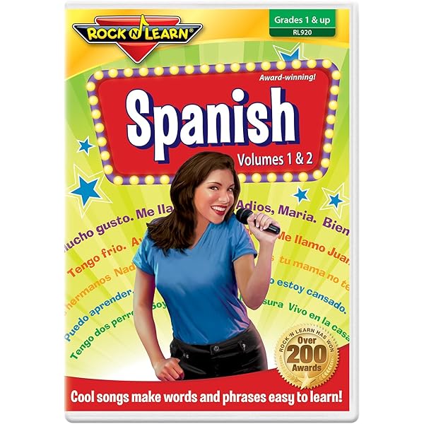 Amazon.com: Spanish DVD by Rock 'N Learn : Rock 'N Learn, Richard