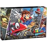 Super Mario Odyssey Snapshots 1,000 Piece Premium Puzzle | Super Mario Odyssey Video Game Collectible Puzzle | Mario Bros Toy