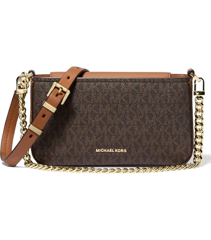 ★*★様 MICHEAL KORSショルダーバッグ Michael Kors Cora Large Zip Pouchette Chain Shoulder Crossbody Bag