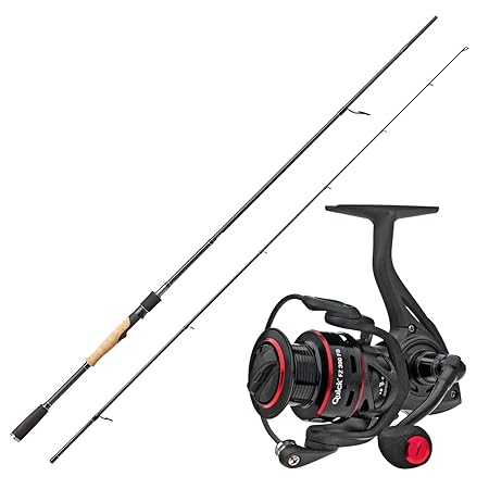 DAM Zander Angelset Combo Angelrute & Angelrolle Set - Angeln NO.2