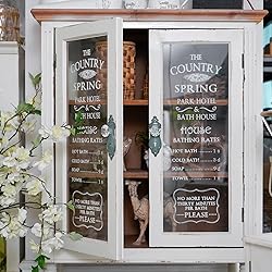 SOFFEE DESIGN 2pcs Vintage Cabinet Dresser Drawer