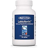 Allergy Research Group Laktoferrin Supplement - Lactoferrin Supplements 350mg, Bovine Colostrum, Immune Peptide, Iron Supplements, Vegicaps - 120 Count