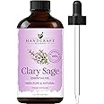 Handcraft Blends Clary Sage Essential Oil - 1 Fl Oz - 100% Pure and Natural - Premium Grade Essential Oil for Diffuser and Aromatherapy