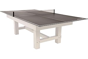 Stiga 4-Piece Table Tennis Conversion Top, Grey - Transform Your Pool Table into A Table Tennis Table