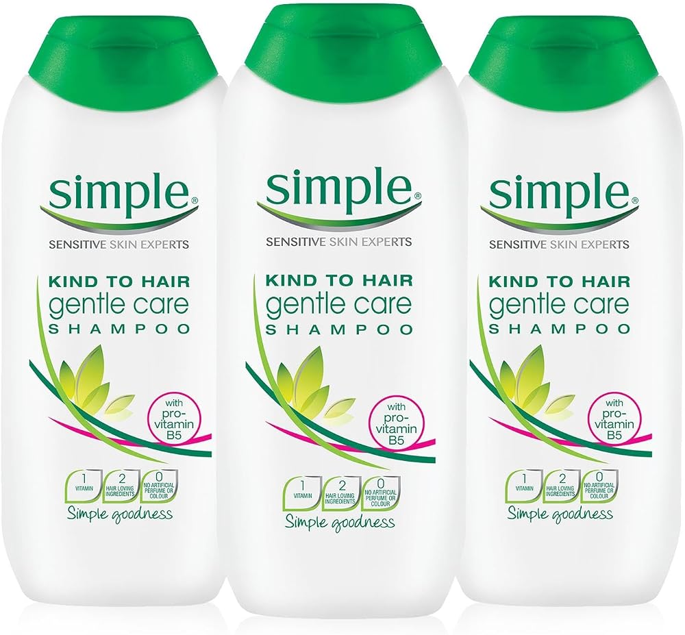 Unilever Simple Shampoo Frequent Use 200ml Pack of 3