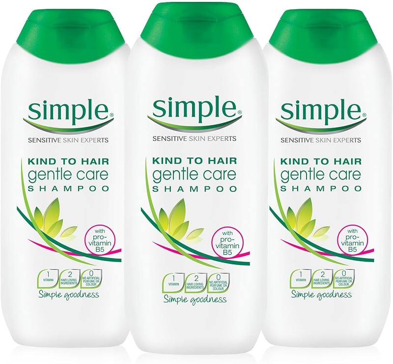 Unilever Simple Shampoo Frequent Use 200ml Pack of 3