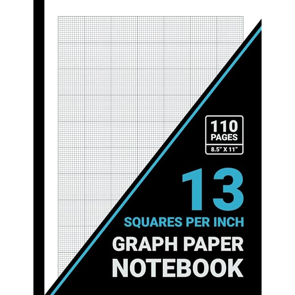 Graph Note Design Vol.18: Graph Paper With Ten Lines Per Inch And Heavy ...