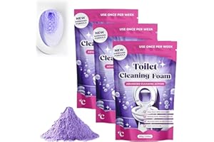 Fizzclean Toilet Cleaner, 3 Pcs Toilet Cleaning Foam, Touch Free Fizzy Foam Toilets Cleaner, Toilet Limescale Remover To/ilet