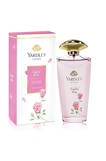 Yardley London English Rose Perfume for Women (Eau de Toilette - EDT), 125ml