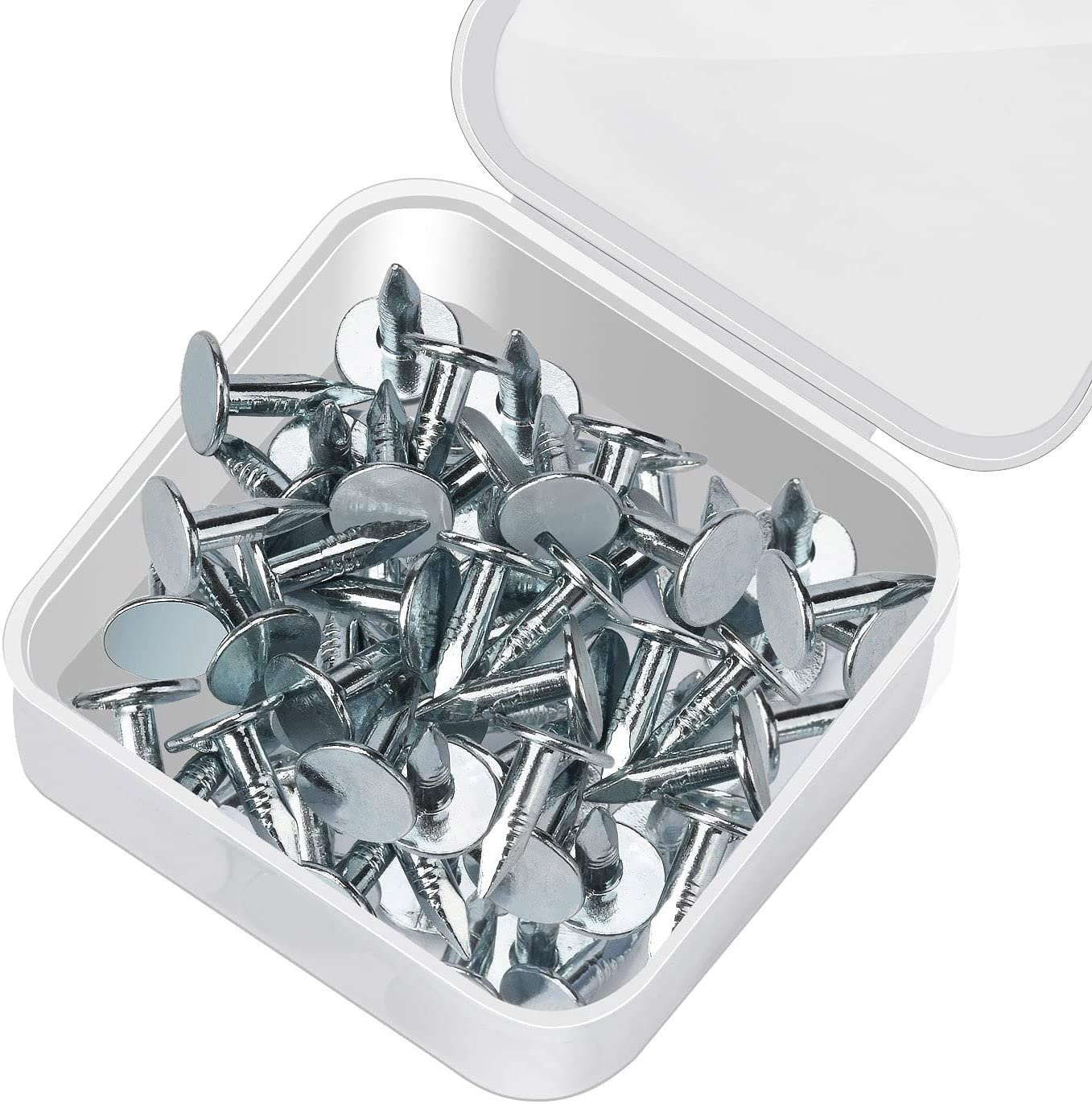 100pcs Roofing Nails Felt Clout Nails for Wood Sheds Summer Houses Outdoor