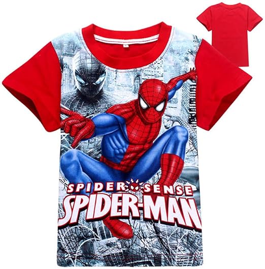 2pcs kids baby boy Spider-man tops+pants Outfits/&set boy Spring Casual clothes