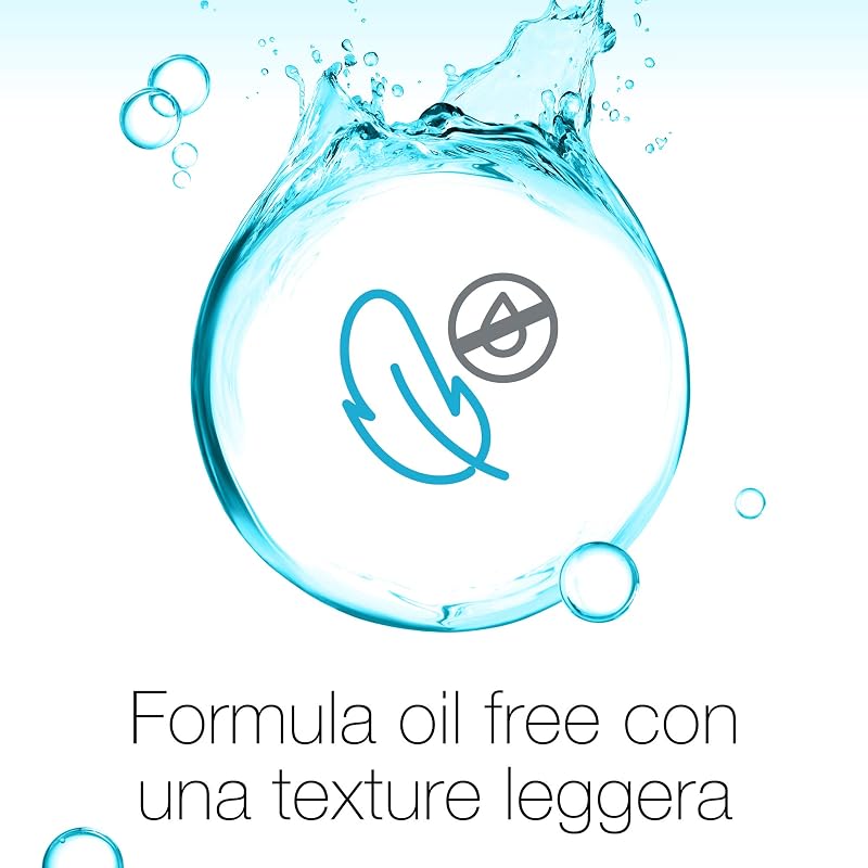 Hydro Boost Acqua Gel, Crema idratante viso in gel leggero a base acqua, Crema viso Acido Ialuronico per un'idratazione intensa, Ideale per pelle mista e sensibile, 50 ml