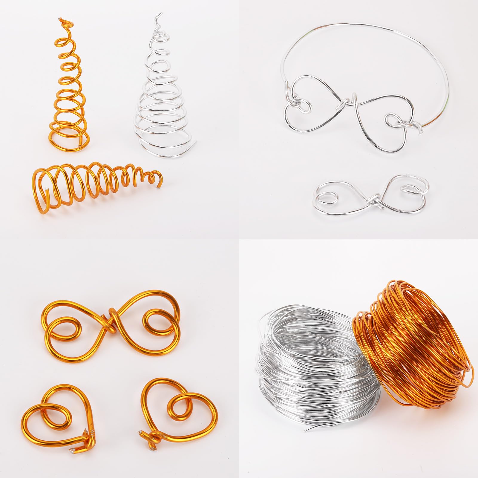 98.4 Feet 3mm Aluminum Wire, Bendable Metal Craft Wire, Armature Wire for Sculpting, Making Dolls Skeleton DIY Crafts (Silver, 30 m x 3 mm, 1 Roll)