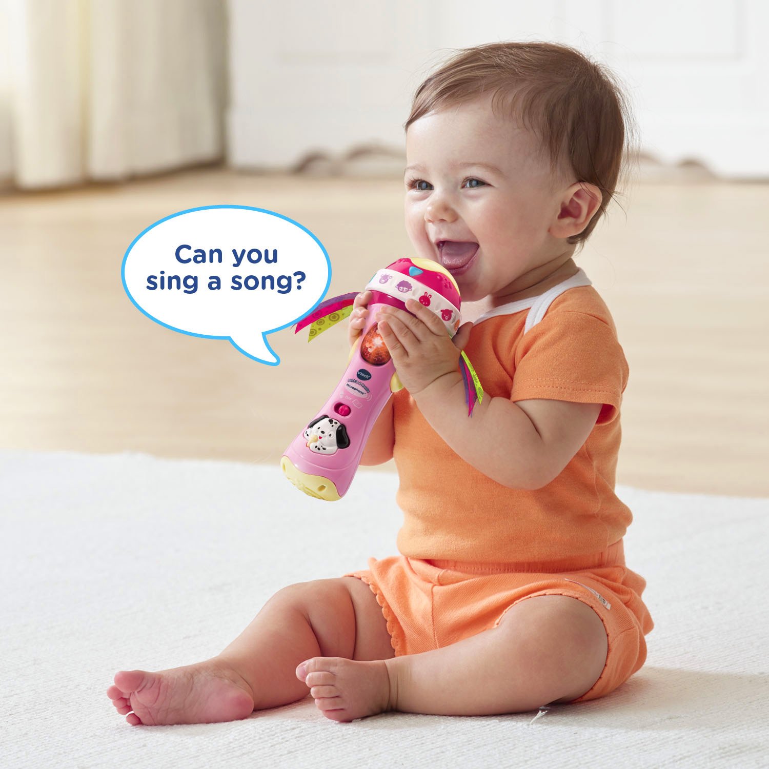 vtech baby babble and rattle microphone