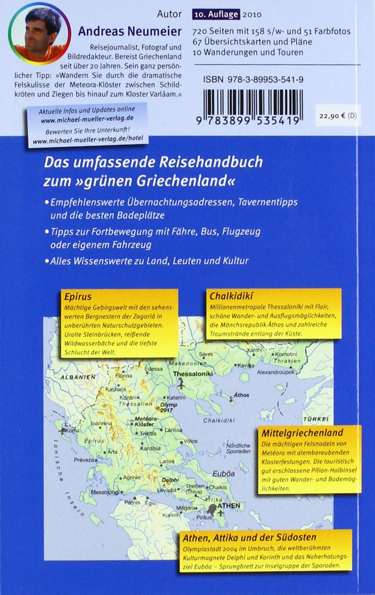 Nord Und Mittel Griechenland Reisehandbuch Mit Vielen Praktischen Tipps Amazon De Kanzler Peter Neumeier Andreas Bucher