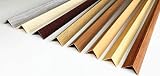 TMW Profiles Wood Effect PVC Corner 1M Edge Guard 20x20mm Oak view 6