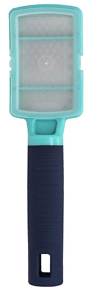 ONYX PROFESSIONAL FOOT RASP, NO MESS CALLUS REMOVER FOR FEET, INCLUDES DEBRIS CATCHER – STAINLESS STEEL FOOT SCRUBBER DEAD SKIN REMOVER, LIGHTWEIGHT CALLUS SHAVER FOR FEET, FOOT FILE, PEDICURE