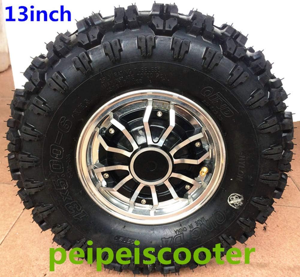 13inch 13 inch BLDC brushless gearless dc hub Wheel Motor Scooter Motor with 135.00-6 tire 500w-1000w with disc Brake phub-163