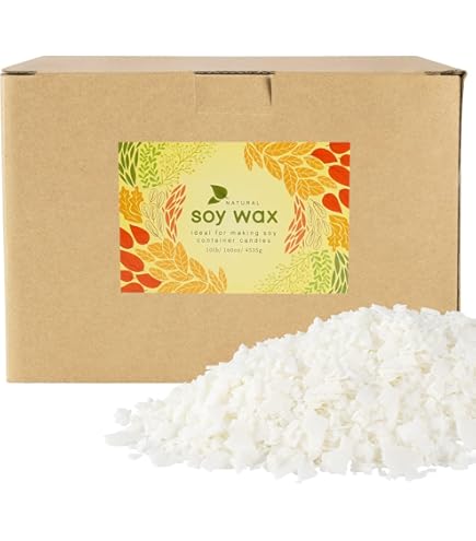 Pure Soy Wax 444 - 30 LB Box For Candle Making (3 Bags Of 10 Lbs Each)