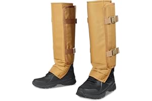 TREKMASTER Snake Gaiters Snake Chaps: Waterproof Snake Guards Snake Bite Protection for Lower Legs, Snake Proof Gaiters
