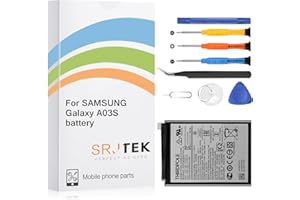 THIRDPOLE Original Bat-tery Replacement for Samsung Galaxy A03s HQ-50S 5000mAh Standard Capacity SM-A037 Bat-tery Include Complete Repair Tools kit