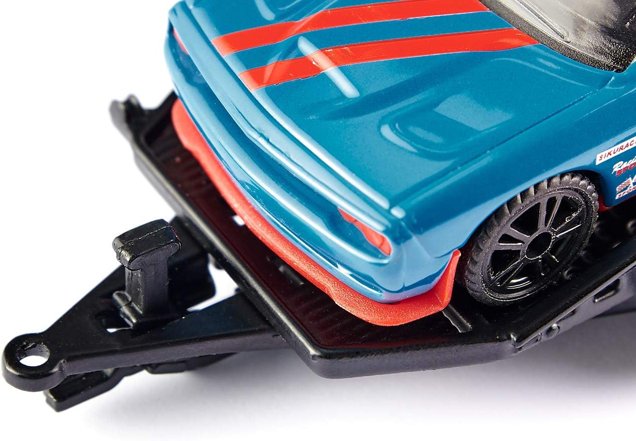 siku 2565, Dodge Charger with Dodge Challenger SRT Racing, Sky Blue, Metal,Plastic, 1:55, Functional doors - Image 4