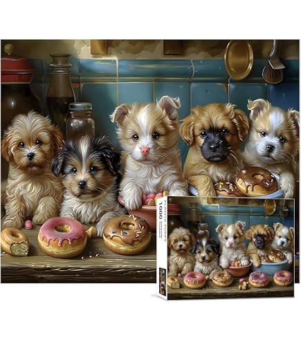 Wonder Forge Puzzle brunch pour femme 1000 pièces pour adultes