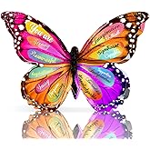 Positive Affirmations Decor, Inspirational Decor, You are Enough, Motivational Gifts for Women, Friends, Acrylic Butterfly Keepsake, Knick Knacks for House