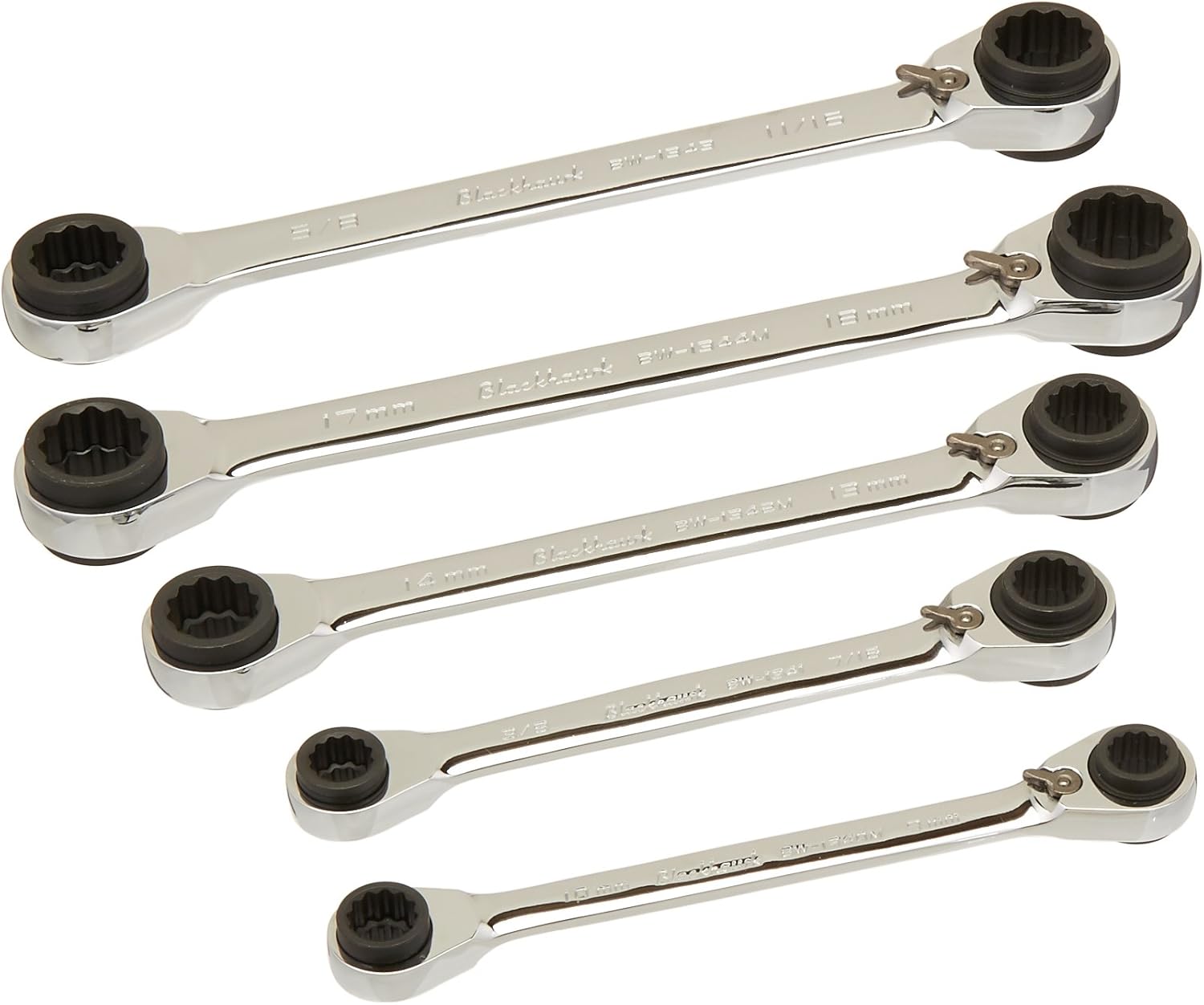 Blackhawk By Proto 97009 12Point Fractional and Metric Ratcheting