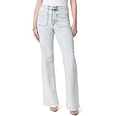 Jessica Simpson Womens Tease High Rise Wide Leg Jean Standard