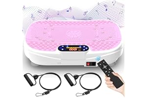 AOVIECH Vibration Plate, Exercise Machine,Full Body Shaker Workout Fitness Platform Home Vibration Plate